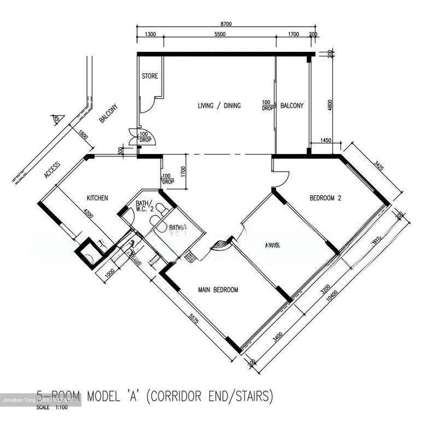 Blk 101 Bukit Batok West Avenue 6 (Bukit Batok), HDB 5 Rooms #630727681